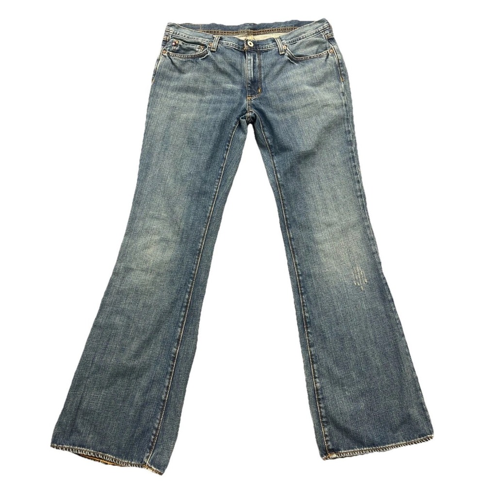 VTG Polo Ralph Lauren Whitney Jeans Womens 14x34 Blue Cotton Medium Wash Bootcut